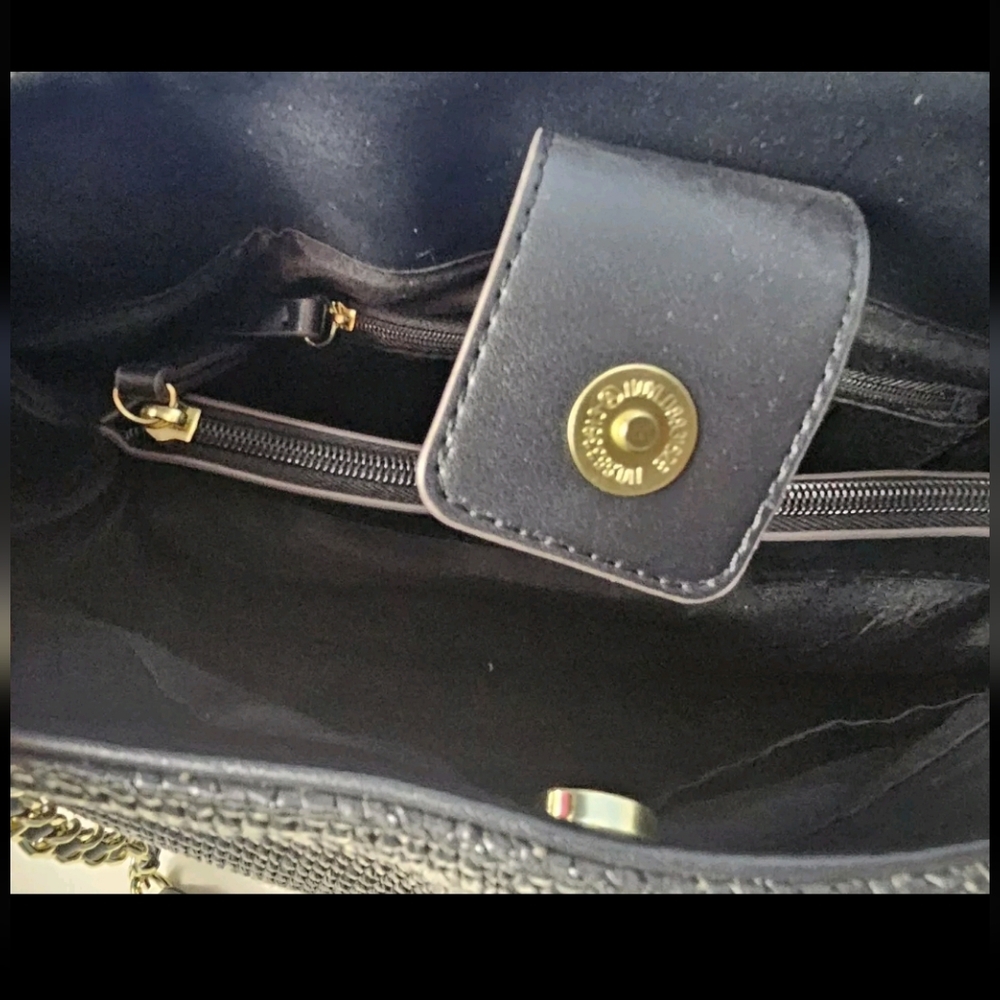 Liz Claiborne Black City Tote Shoulder Bag NWT - Picture 6 of 9